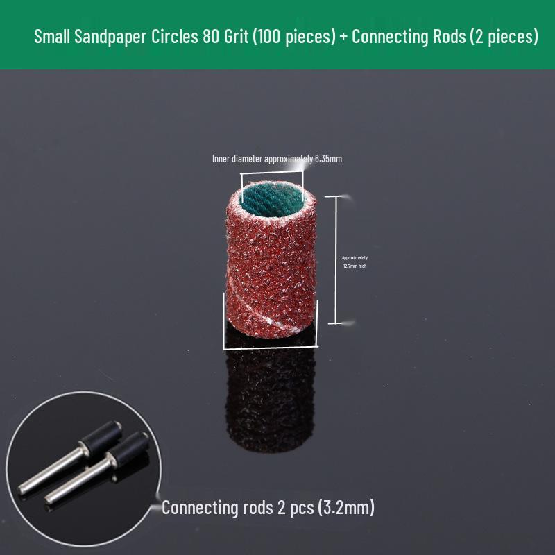 Electric Grinder Sanding Ring & Polishing Tool for Metal, Wood, and Rust Removal