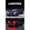 Modèle de voiture de sport en alliage Apollo Project EVO à l'échelle 1/32, en métal moulé sous pression, super voiture de course, simulation sonore et lumineuse, jouet pour enfants, cadeau