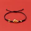 2026 Horse Year Lucky Pony Red Rope Chinese Style Fortune Bracelet Horse Year Bracelet  Girls