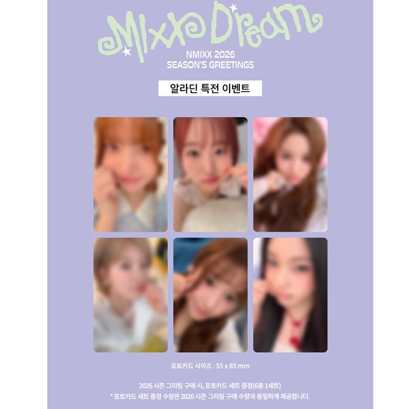 [Pre-order] NMIXX-2026 SEASON'S GREETINGS [MIXX DREAM] (Online Benefit)
