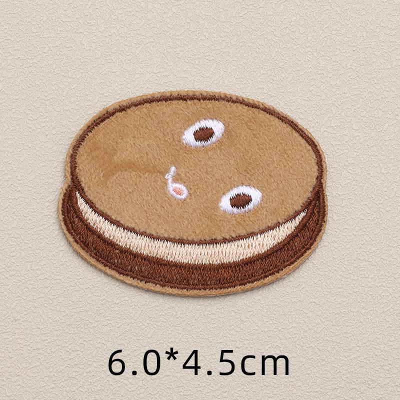 Self-Adhesive Cartoon Plush Embroidery Patches for Clothing and Accessories Repair