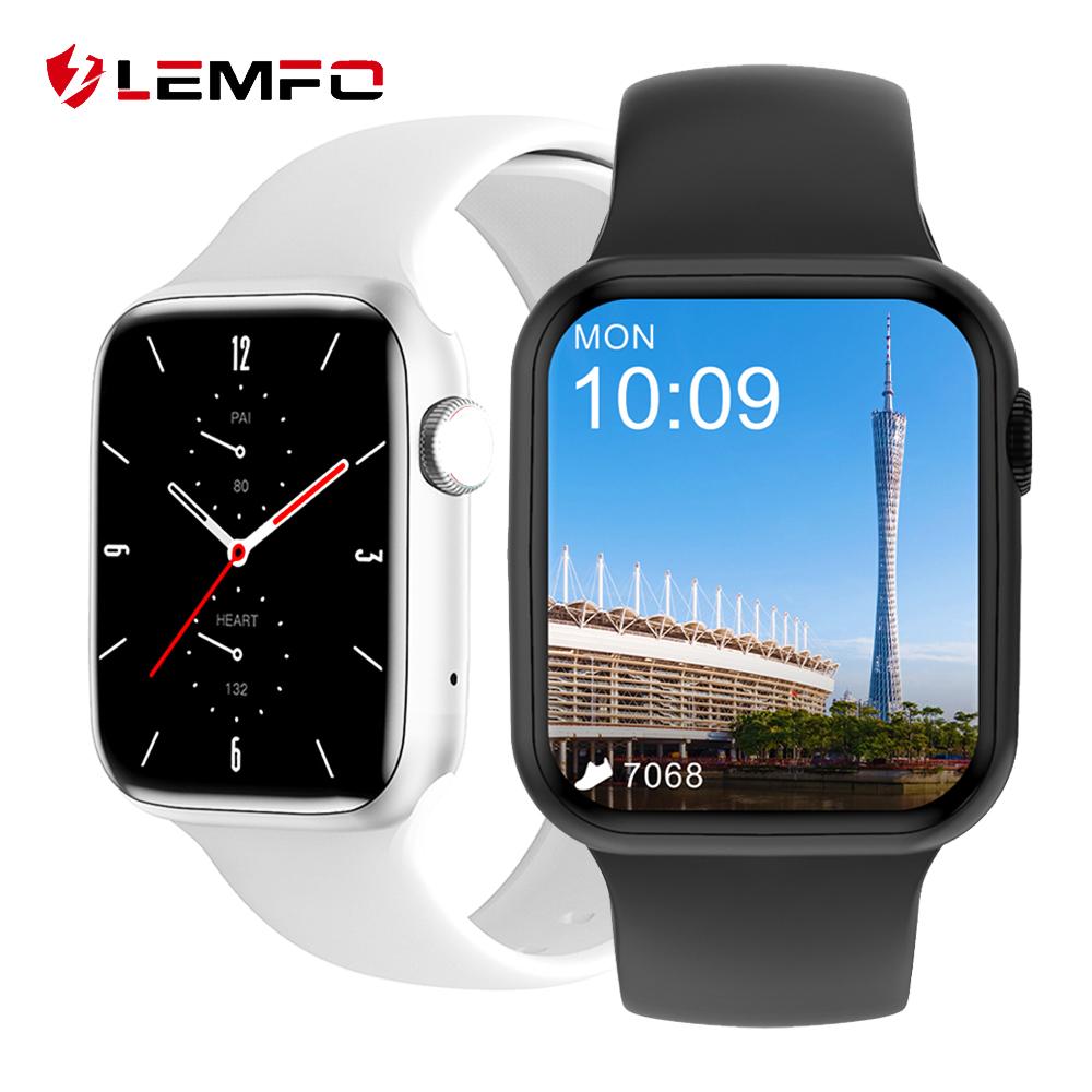 LEMFO W66 Smart Watch Bluetooth Call Wireless Charging 1.69 inch Full Touch  Screen iwo 13 Pro Pedometer for Men Women PK w37|Smart Watches| - AliExpress