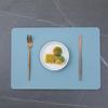 ZISIZ Leather Dining Placemat and Coaster Set