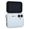 4K Digital Music Camera 3 Inch 180 Degree Flip Touchscreen 64MP CCD Camera Support Music Playback Movies Watching White