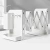 Adjustable Scalable Bookshelf Metal Book Stand Durable Telescopic Bookends