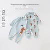 Disney Baby Cotton Long-Sleeve Romper Pajamas