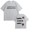 Singer Tate Mcrae Its Ok Im Ok I Dont Want Him Anyway Girl Take Him Graphic T Shirts Unisex Wounisex Fashion Vintage Trend Tshirts