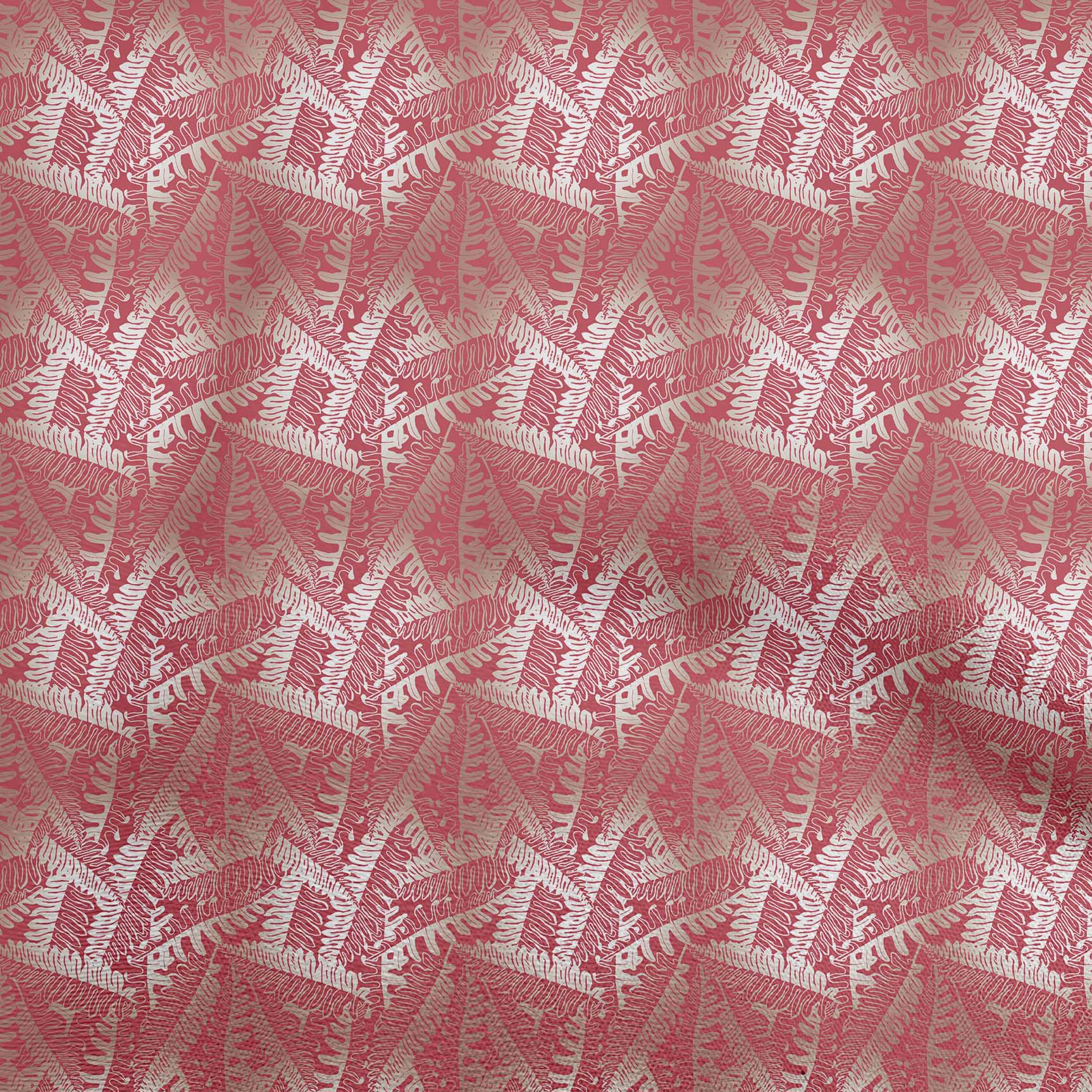 

oneOone Бавовняна гнучка сіра тканина з листям Одяг своїми руками Тканина для стьобання Тканина з принтом на двір 40 дюймів 42 Inch Wide - Viscose Chiffon червоний