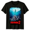 Piranha II- Tření (1982) Pánské tričko z 100% bavlny inspirované filmovým plakátem Top Retro 80s Tee