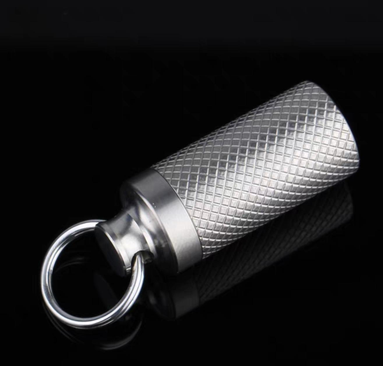 Мини-контейнер для таблеток, Портативный водонепроницаемый ящик для хранения лекарств, Брелок-подвеска для походной аптечки, Портативный контейнер для таблеток