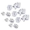 200Pcs Ice Cube Props Acrylic Fake Ice Cubes Reusable Photography Decoration Photo Props Home Bar Display Home Decoration