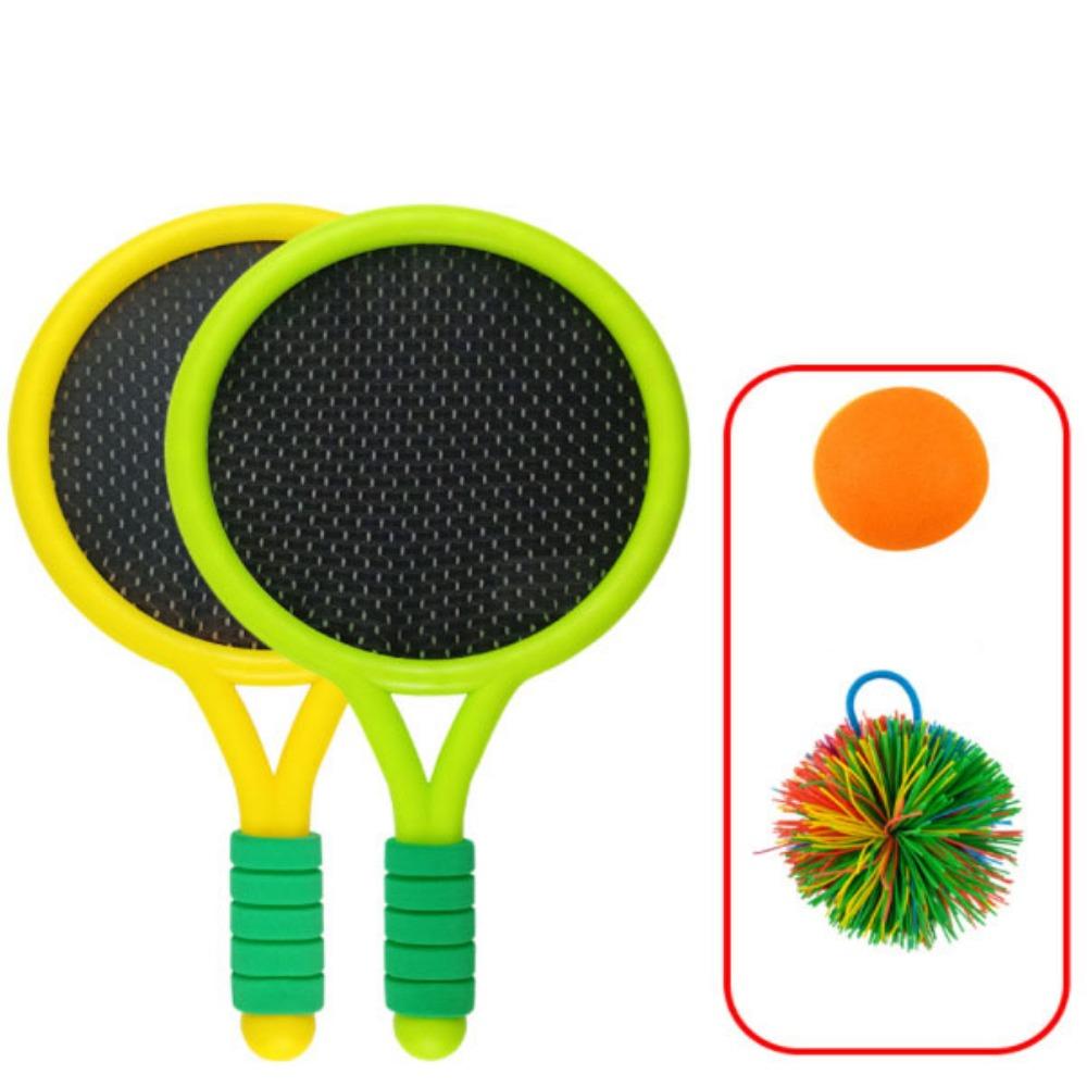 

Anti-slip Plastic Rackets with Ball Comfortable Handle Badminton Children’s Toys Adults Style 2
