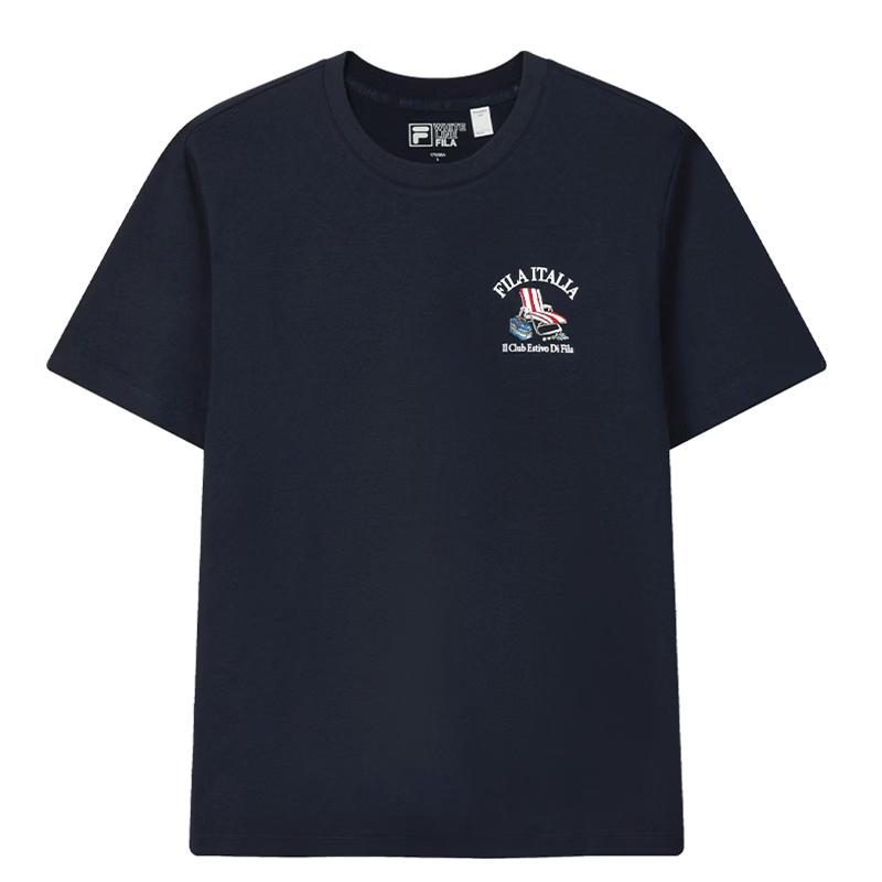 

FILA Men s Cool-Touch Knit Short Sleeve T-Shirt L