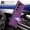 Wallet Card Holder Armor Shockproof Case For Samsung S25 Ultra S24 FE S23 Plus S22 S21 S20 Ultrs S25edge Matte Silicone Cover