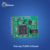 Industrial 3-Port Serial to Ethernet IoT Module