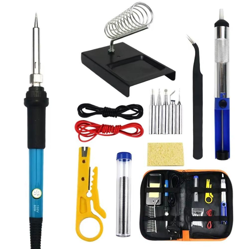 15Pcs/set 60W Electric Soldering Iron Welding Tool Kit  Electrical Appliance Repair