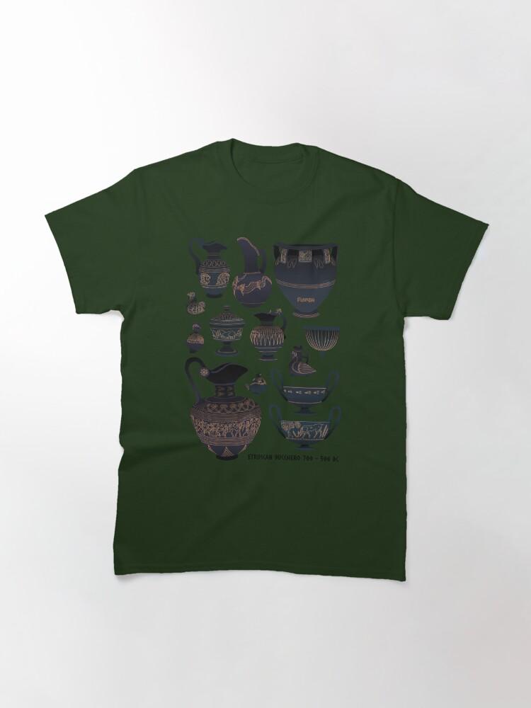 Europe Etruscan Bucchero Pottery Classic T-Shirt