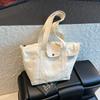 Daily tote commuter bag new fashion shoulder bag large capacity lazy style literary handbag bag