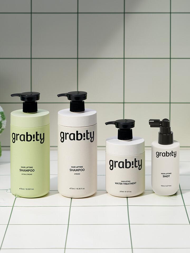 Grabity Special Price Hair Lifting Shampoo Extra Strong 475ML / Floral Fragrance 01)Shampoo Extra Floral Scent 475ML(Sachet4ml)