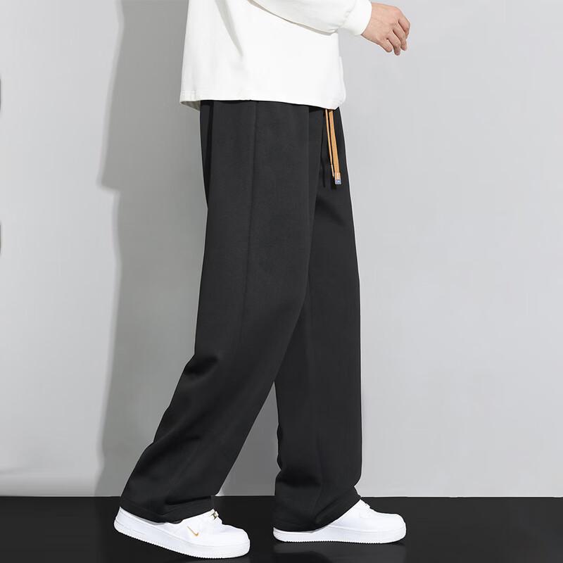 NASA MARVEL Men's Loose Fit Straight Leg Casual Pants