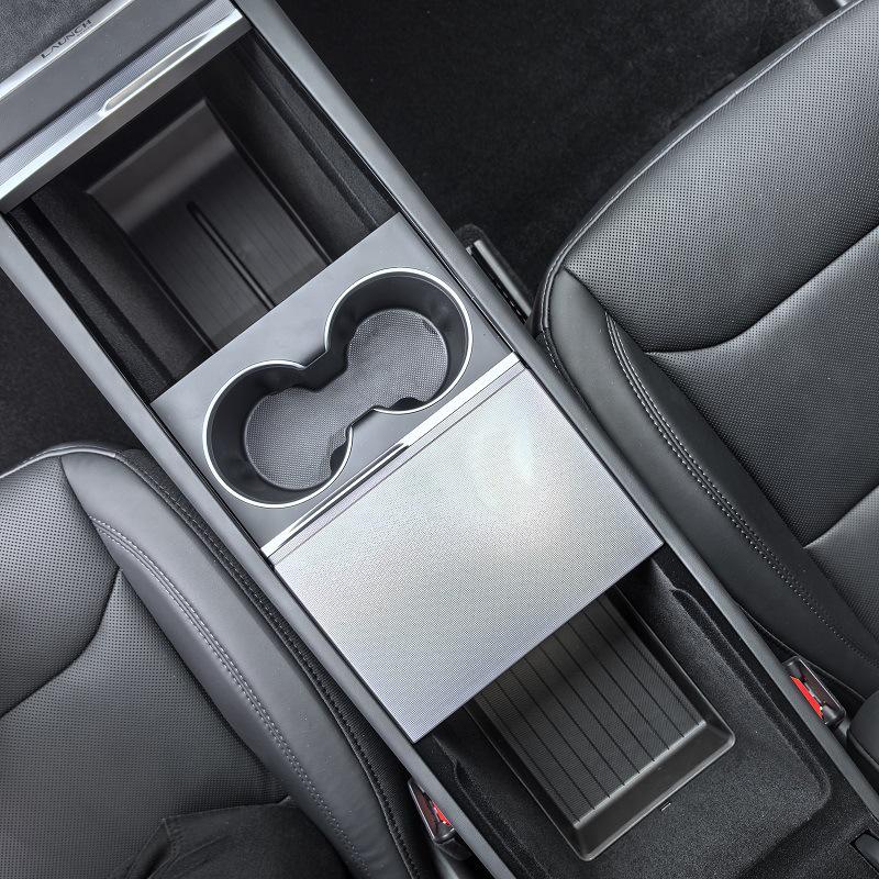 Upgraded Storage Organizer for Tesla Model Y Refresh Armrest Console