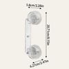 Removable Suction Cup Door Handle Anti-slip Safety Grip Bathroom Shower Auxiliary Handle No Drilling Powerful Vacuum