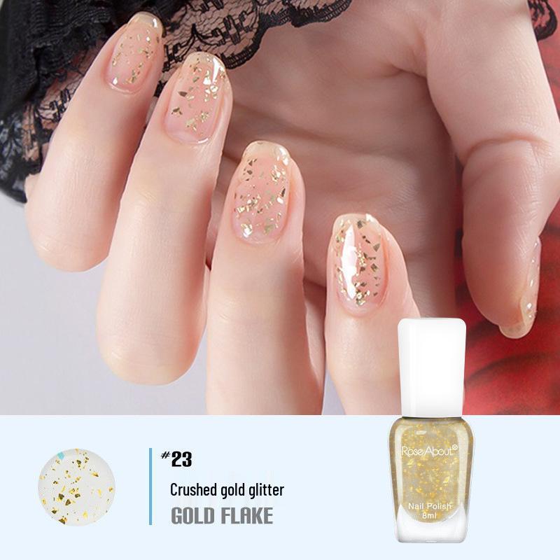 Aurora Nude Water-Based Peelable Nail Polish - Summer Long-Lasting, Eco-Friendly, Odorless, No-Bake, Free Shipping