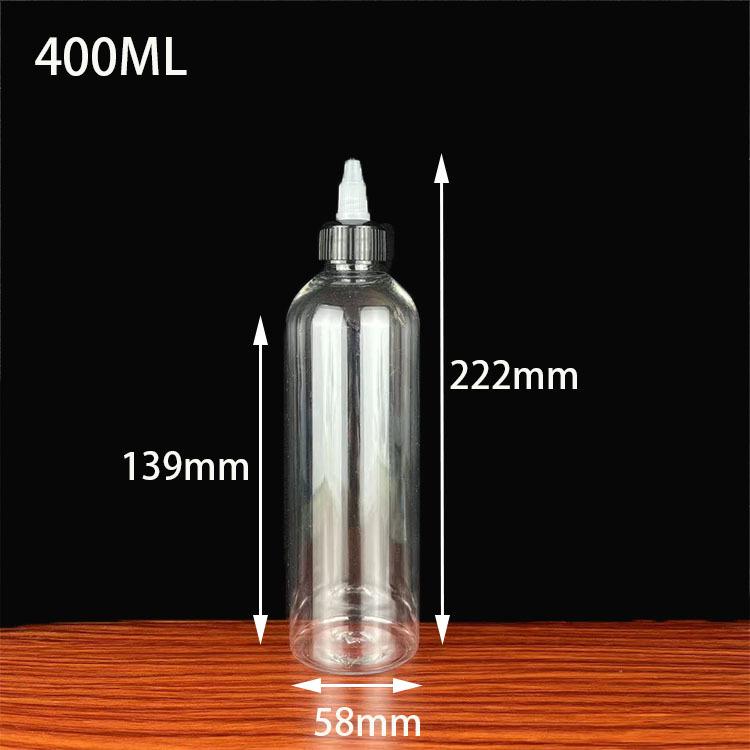 30, 50, 100ml Transparent PET Travel Bottle with Rotary Cap and Nozzle