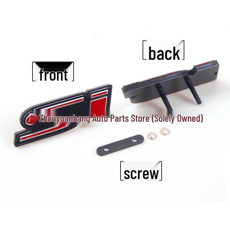 3D Grille Emblems for TRD, SI, BMW M, RS Sports Cars