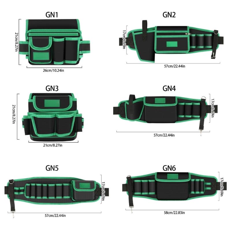 Heavy Duty Constructions Tool Belt, Work Apron, Tool Pouch,Multifunction Belt Quick Releases Tool Pouch