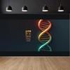Decorative Element Science Decoration DNA Theme Banner Science Banner for Learning Environment School Event Public Lecture