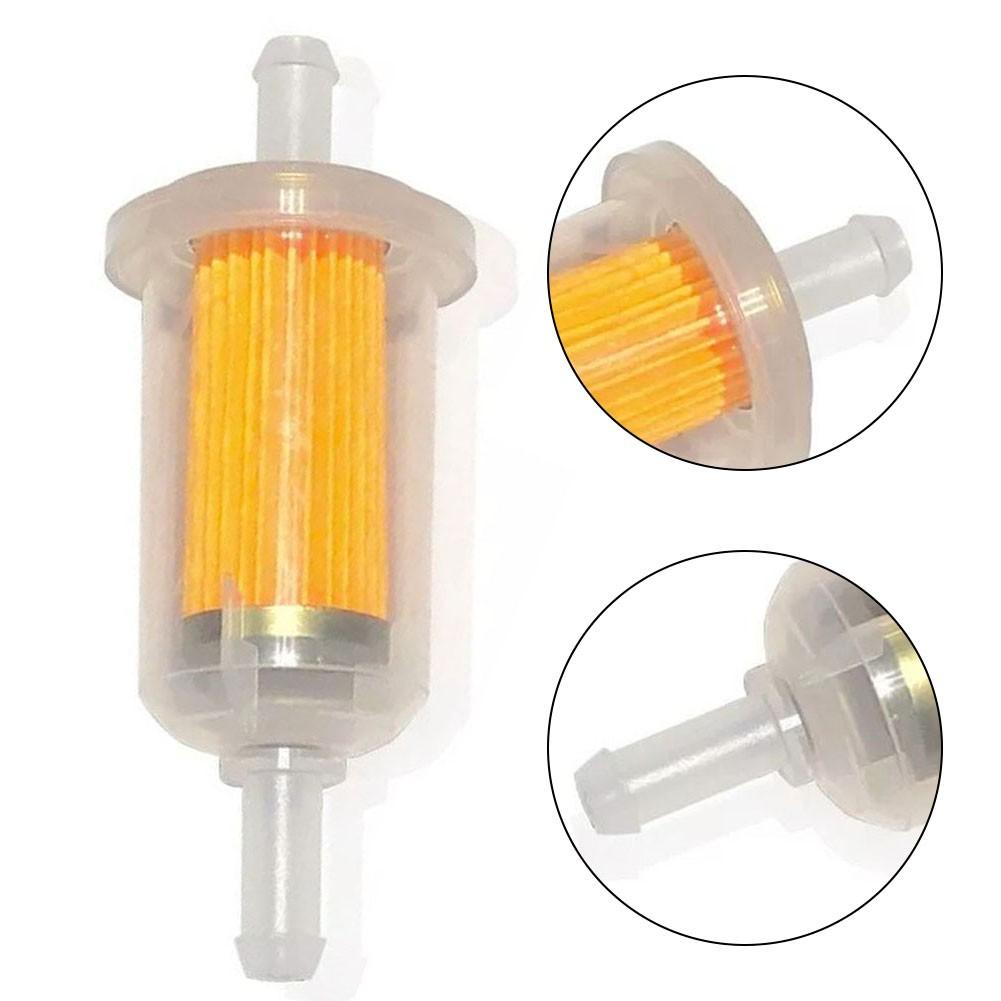 

Inline Fuel Filter for Small Tractors and Lawn Mowers Easy Replacement