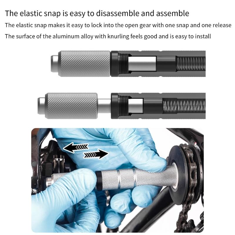 Aluminum Alloys Bicycles Chain Cleaning Fixator Bike Repair Tool Bike Virtual Flywheel Chain Washer Retainers Enduring