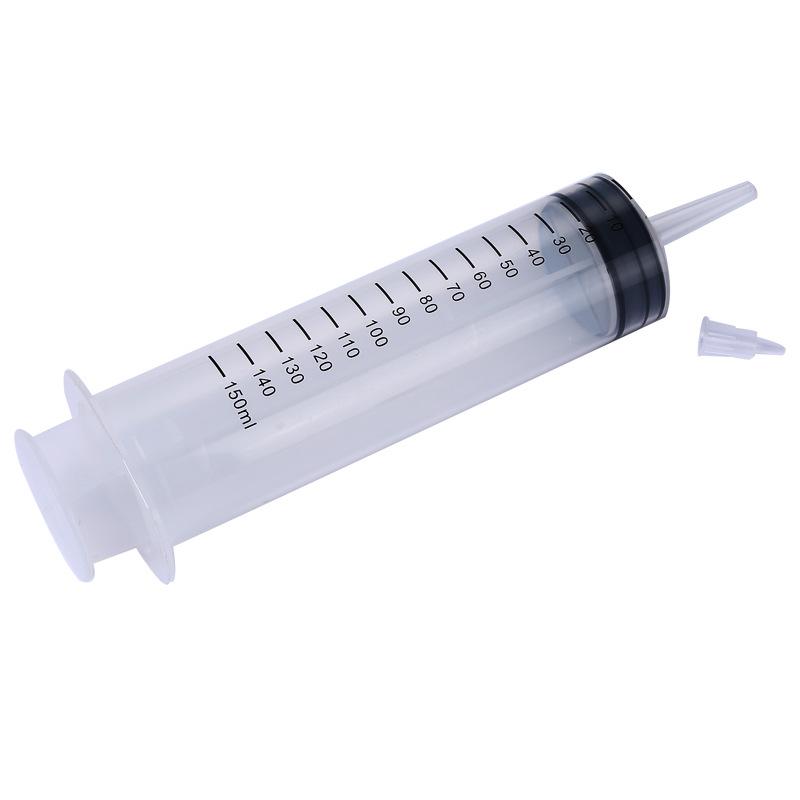 Large Capacity Disposable Syringe for Liquid and Food Feeding, Medical Enema, and Nasal Flushing