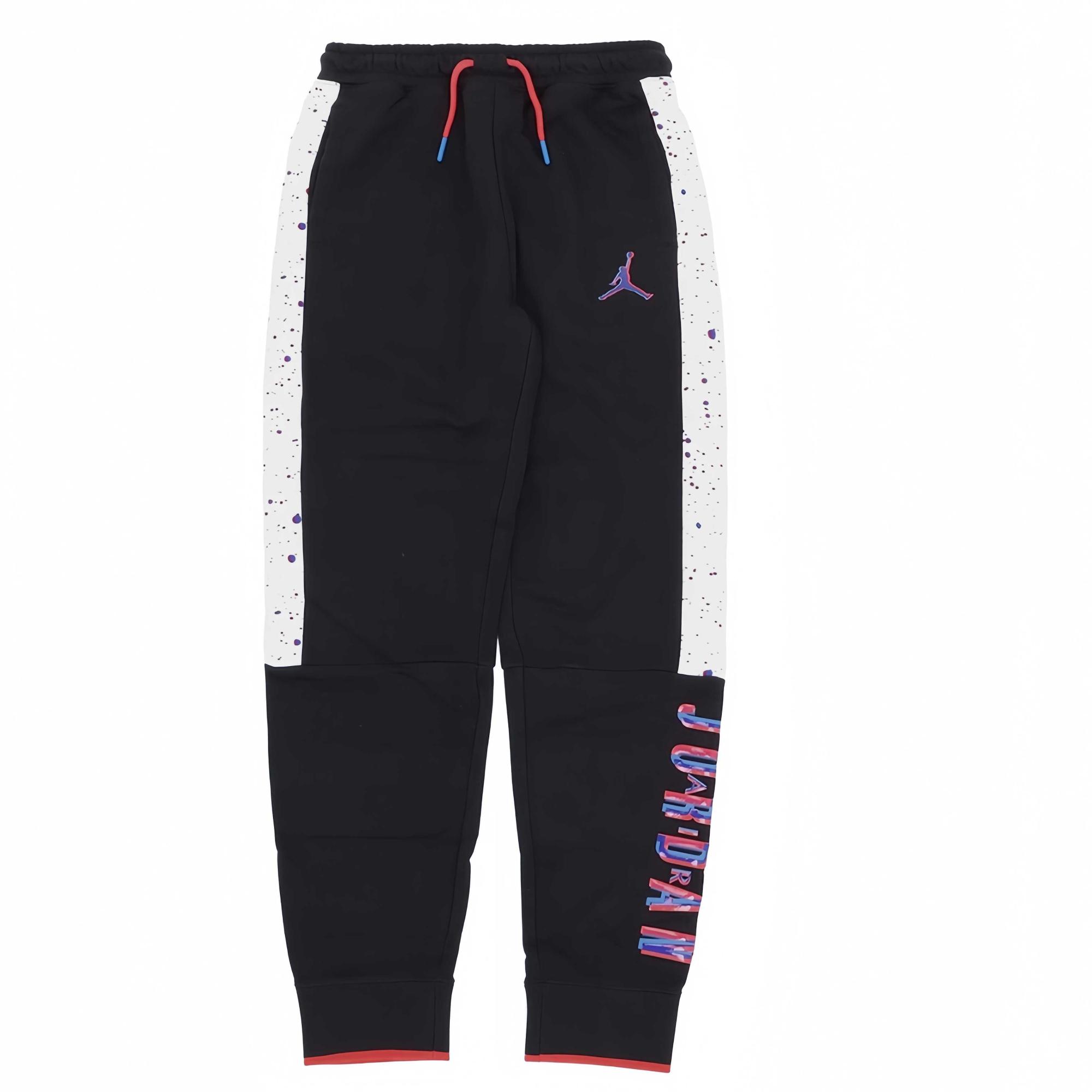 

Nike Comfortable Casual Simple Color Block Pants Kids bottoms Black DJ3880-010 M