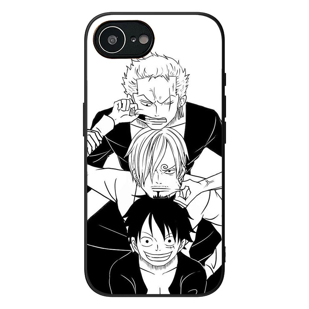 Roronoa Zoro One Piece Luffy Sanji Case for Motorola Moto G04 G13 G14 G22 G23 G20 G32 G34 G35 G64 G82 G84 G53 G60 G72 E14 E15