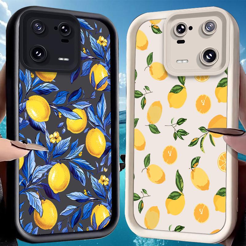 Summer Yellow Lemon Case for Xiaomi Mi 15 Pro 14 14T 13 13T 12 11 Lite 11T POCO X7 X6 5G X5 X3 NFC F6 F5 M7 M6 4G Cover Funda