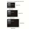 Simple Diatom Mud Floor Mat Bathroom Non-slip Foot Wiping Mat Solid Color Water-absorbing Soft Mat Door Entrance Mat
