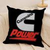 Gas Fueled Engine C-CumminsS Cushion Cover Soft Plush Fabric Double-Sided Printed Sofa Cushion Cover for All Seasons Home Decor