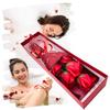 Bukiet Róż Flower Box Wieczna Róża Prezent Na Dzień Kobiet