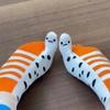 Deep-sea Animals Funny Fish Tube Socks Whale Toe Separator Socks Fashion Two Toe Socks  Slippers