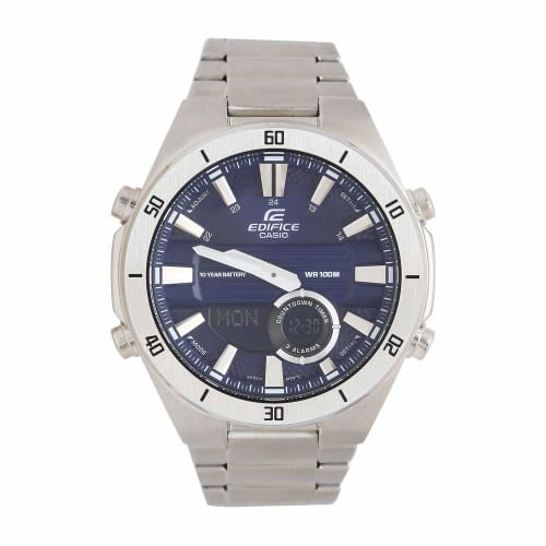 Casio Edifice ERA-110D-2AV Men's Standard Chronograph Watch, Blue, 10-Year Battery, Rare Model Not Available In Japan
