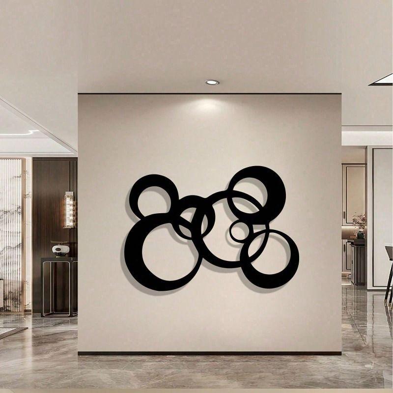 Wrought Iron Wall Art Decor Metal Sculpture Panel