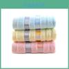 Premium Cotton Thick Absorbent Face Towel Soft Washcloth For Home Use In Blue Yellow And Pink