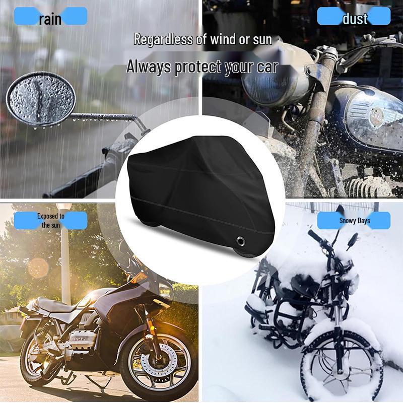 Durable Motorcycle Rain and Sun Protection Cover