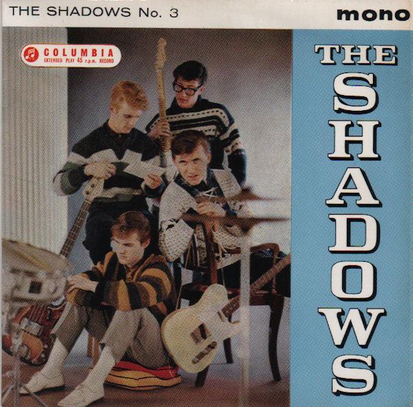7inch Record SHADOWS - Shadows No. 3 SEG8166 COLUMBIA 1961 UK Pop Used