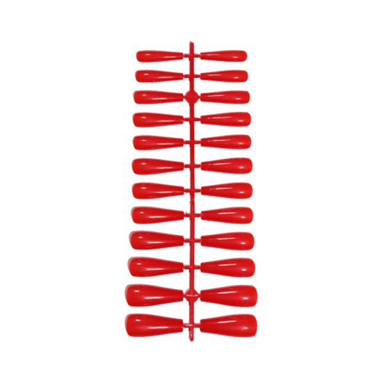 24Pcs/Sheet False Nails Full-cover Removable Colored Stylish Nail Art Artificial Tips for Professional