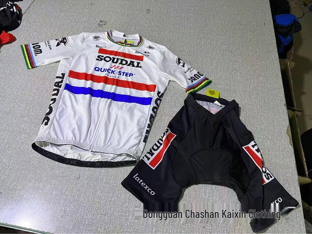 Unisexový set cyklistického dresu Team Edition s krátkým rukávem, prodyšný a rychleschnoucí