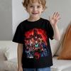Stranger Things Cartoon Peripheral 3D Printed Short Sleeved T-shirt Children's Summer Fashion Comfort Breathability Creative T-shirt