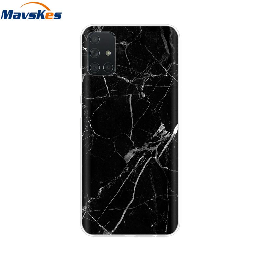 For Samsung Galaxy A51 Case Silicon Transparent Back Cover Phone Case for Samsung Galaxy A71 SM-A715F A515F A 51 71 Cover Fundas